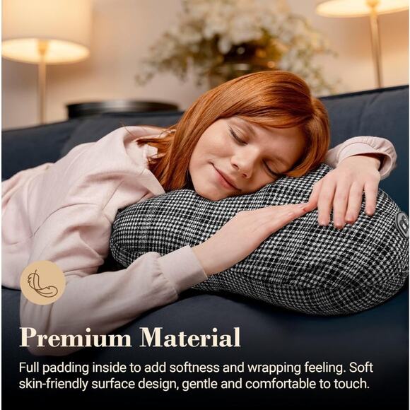 CuPiLo Back Massager for Pain Relief, Cordless 120min Neck and Back Massager - Picture 3 of 5